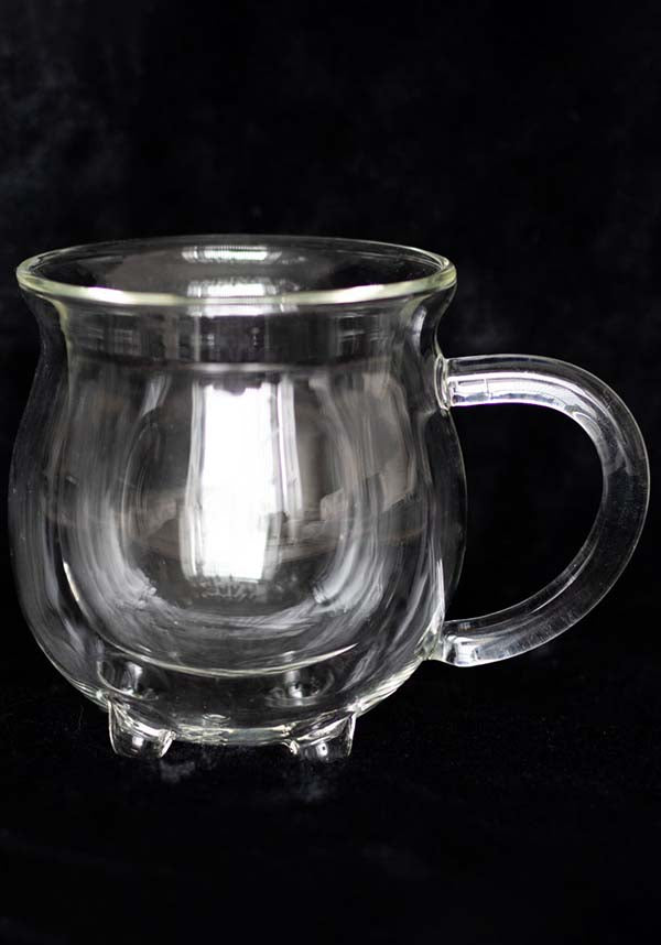 Clear Double Walled Glass | CAULDRON MUG