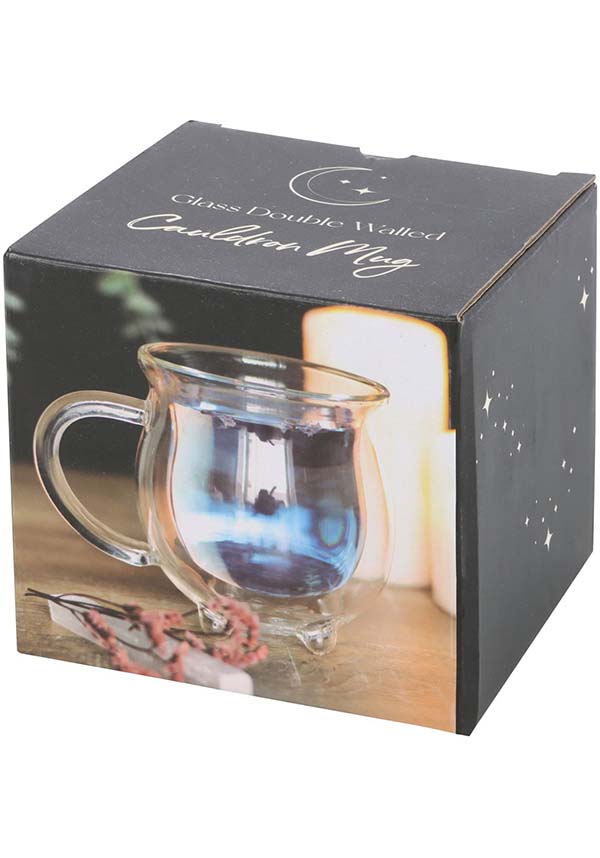 Clear Double Walled Glass | CAULDRON MUG