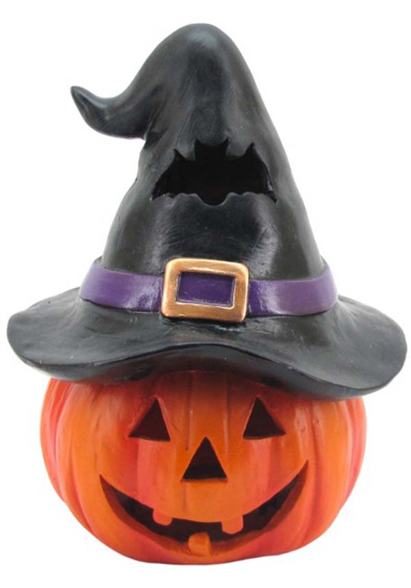 Witchy Jack-o-lantern | ORNAMENT WITH LIGHT