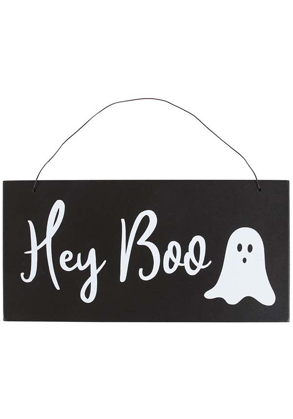 Hey Boo | HANGING SIGN