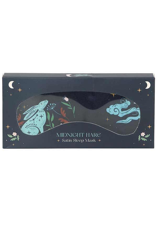 Midnight Hare | SATIN SLEEP MASK