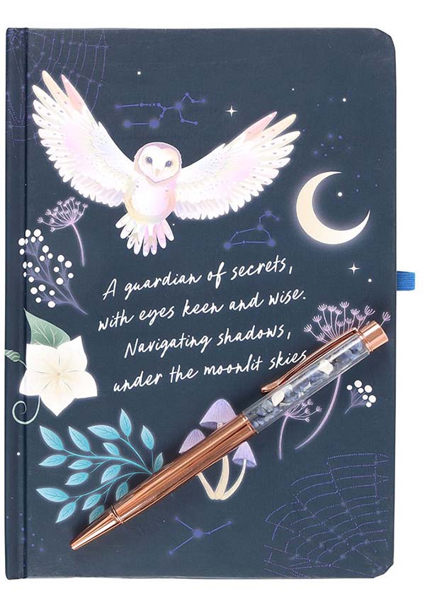 Night Owl | JOURNAL AND SODALITE PEN