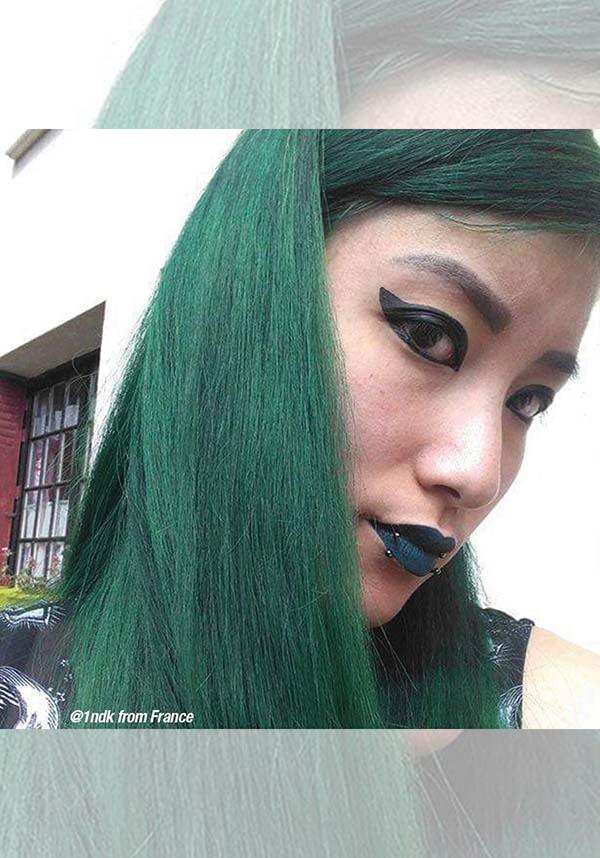 Green Envy | CLASSIC COLOUR - Beserk - 420sale, all, clickfrenzy15-2023, cosmetics, cpgstinc, discountapp, dye, ebaymp, fp, goth, green, hair, hair colour, hair dye, hair green, labelvegan, manic panic, manic panic hair, vegan