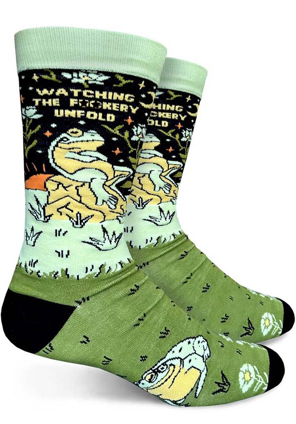 Watching the Fu**ery | CREW SOCKS MENS