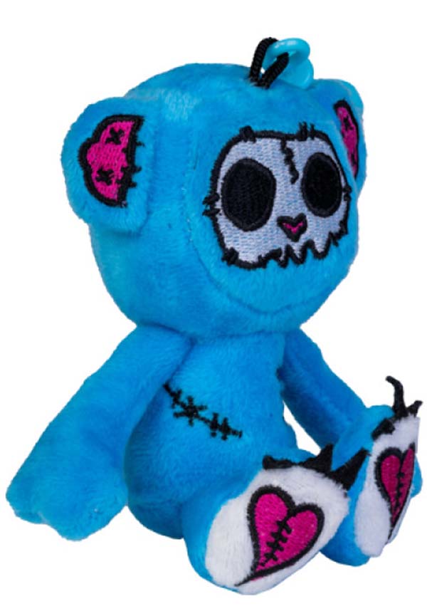 Grim St Bear [Blue] | PLUSH KEYCHAIN