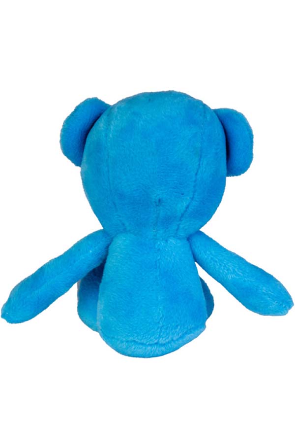 Grim St Bear [Blue] | PLUSH KEYCHAIN