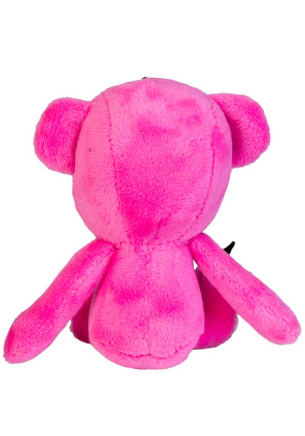 Grim St Bear [Pink] | PLUSH KEYCHAIN