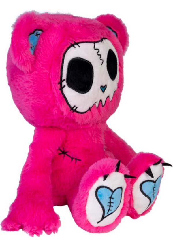 Grim the Stitch Bear [Pink] | GOOLI PLUSH