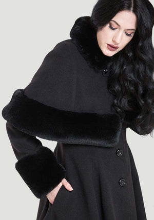 Hell Bunny - Capulet Black Coat - Buy Online Australia