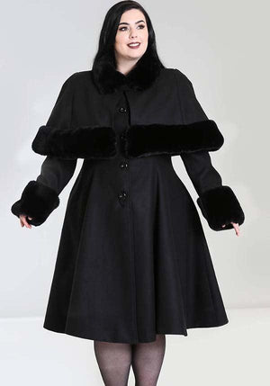 Hell Bunny - Capulet Black Coat - Buy Online Australia