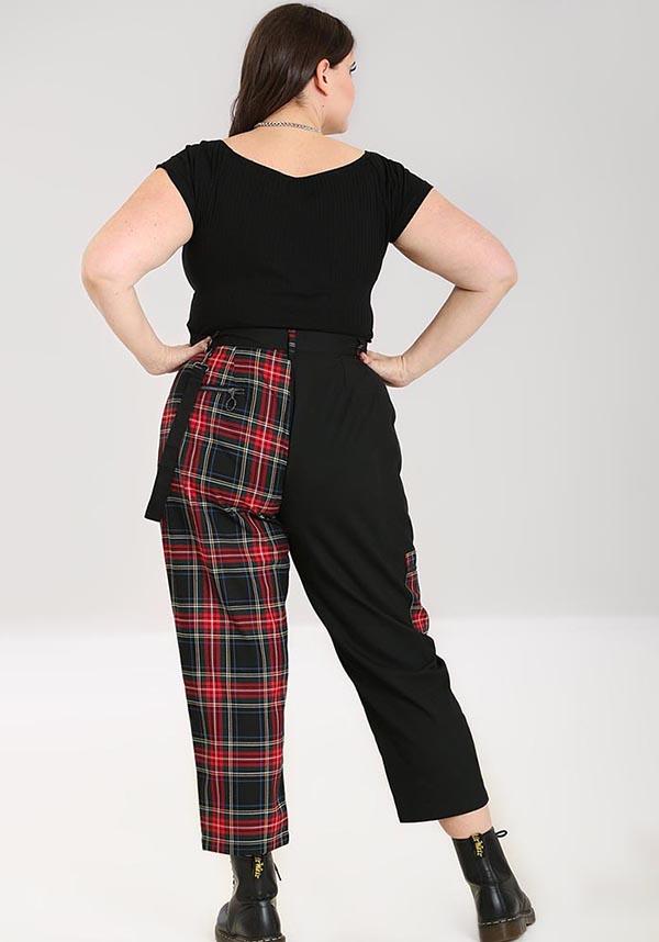 Capri Trousers, Gingham Capris - Hell Bunny Official