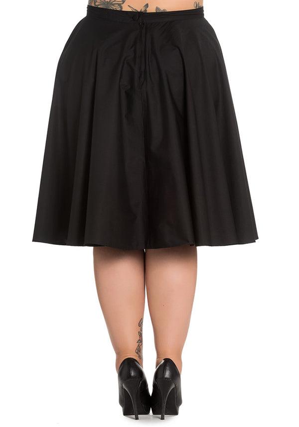 Hell Bunny - Paula Black 50s Skirt - Buy Online Australia