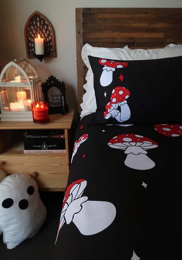 Amanita Nightmare | KING QUILT SET