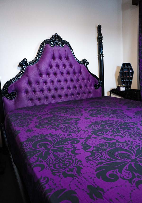 Good Mourning [Purple] | QUEEN SHEET SET