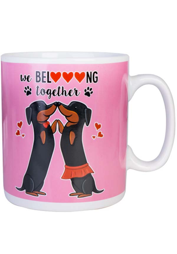 Dachshund Valentine | GIANT MUG