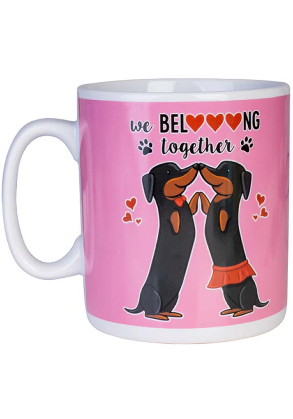 Dachshund Valentine | GIANT MUG