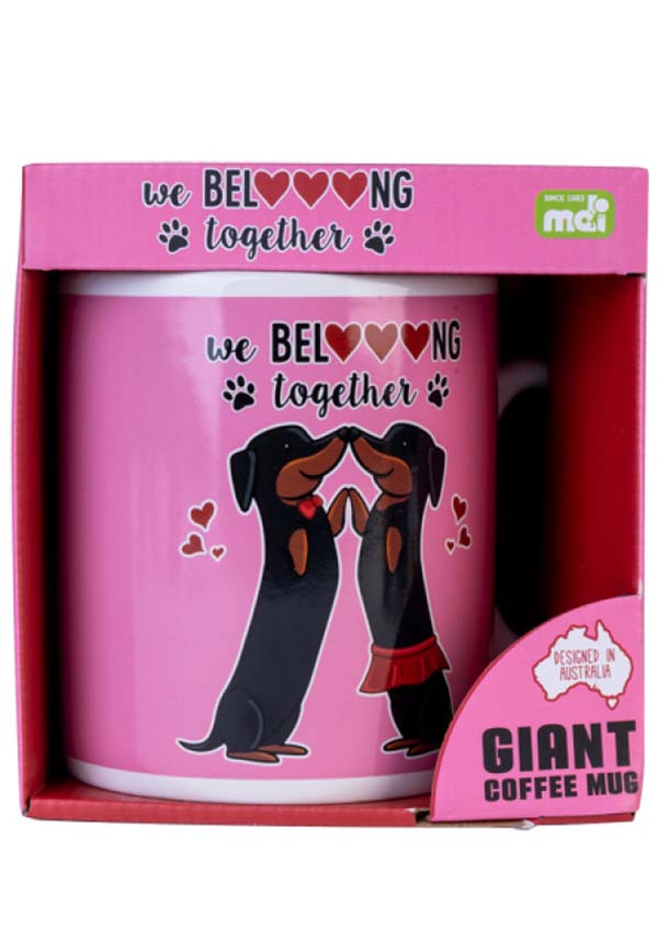 Dachshund Valentine | GIANT MUG