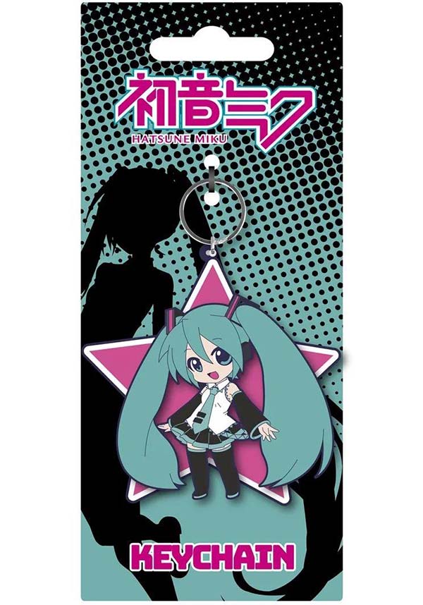 Hatsune Miku Star | PVC KEYRING