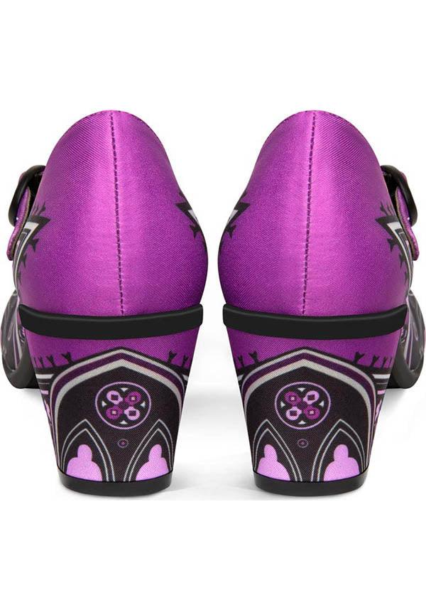 Purple on sale church shoes