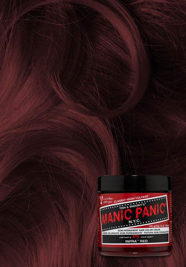 Infra Red | CLASSIC COLOUR - Beserk - all, clickfrenzy15-2023, cosmetics, cpgstinc, discountapp, dye, ebaymp, fp, hair colour, hair dye, hair red, labelvegan, manic panic, manic panic hair, red, vegan