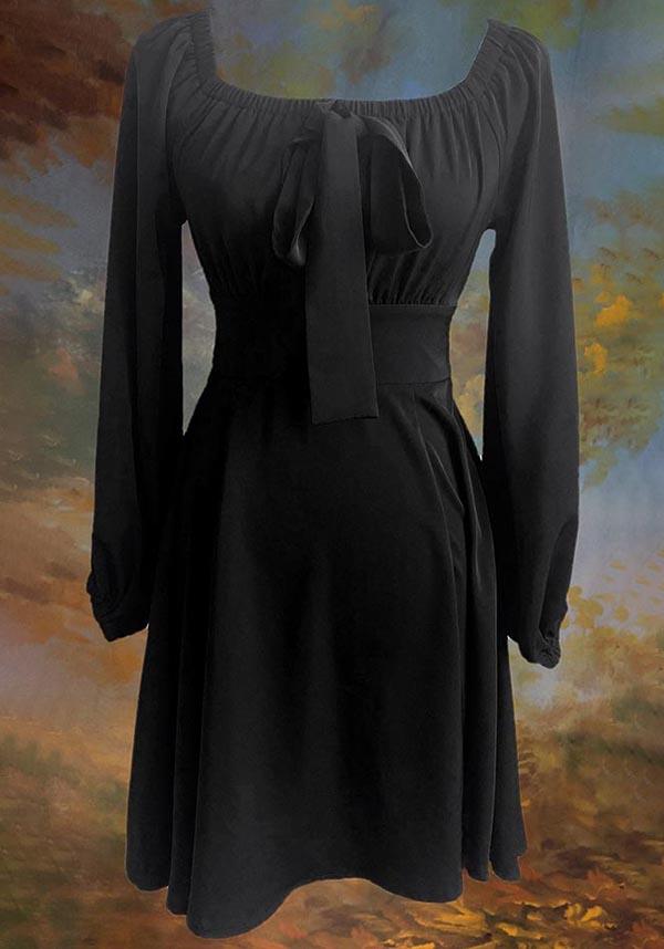 Kelly | DRESS` - Beserk - all, all clothing, all ladies clothing, black, christmas clothing, clickfrenzy15-2023, clothing, cold shoulder, discountapp, dress, dressapril25, dresses, fp, girls dress, girls dresses, googleshopping, goth, gothic, KABESFW2022-1, ladies clothing, ladies dress, ladies dresses, little black dress, long sleeved dress, medieval, oct22, off the shoulder, plus size, r191022, renaissance, short dress, short dresses, witchy, womens dress, womens dresses