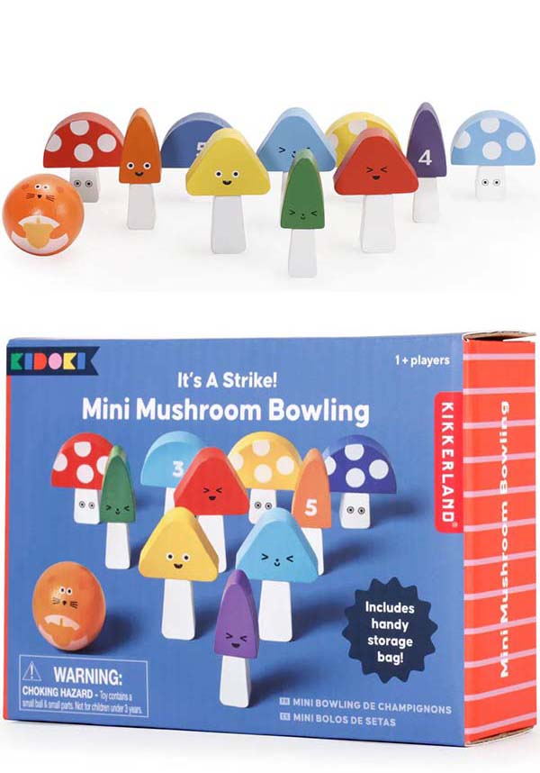 It's A Strike Mini Mushroom | BOWLING