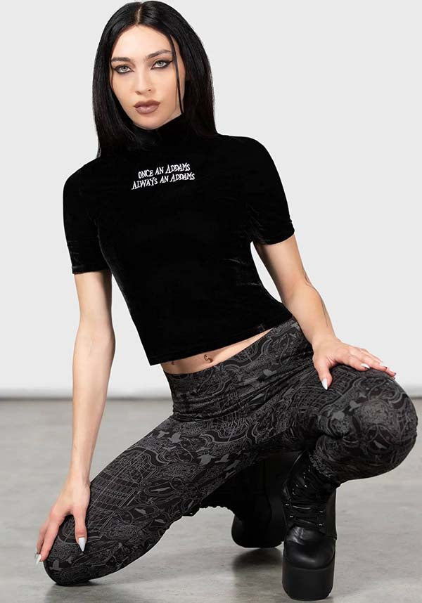 Killstar Allergic To Colour Velvet Top Buy Online Australia