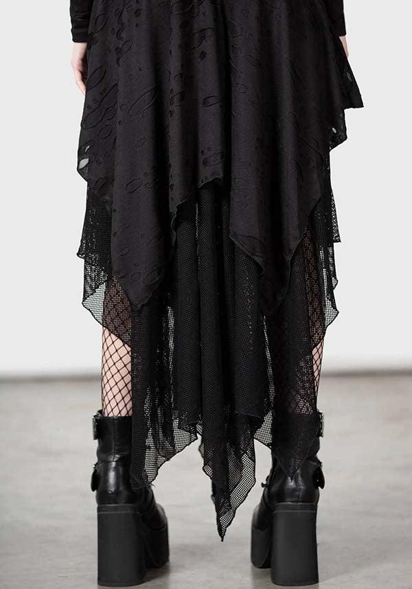 Spiderella Spiderweb Maxi Dress, Killstar Australia