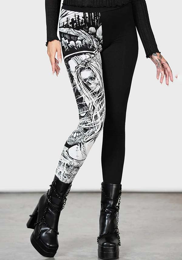 Killstar - Horned God Leggings - Buy Online Australia