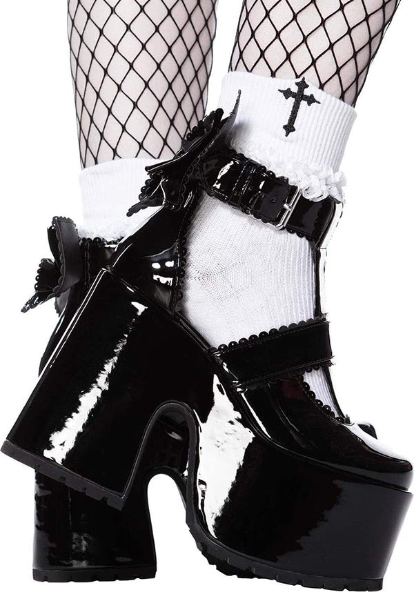 Panic Platform Shoes - Killstar