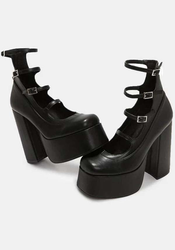 Cute Black Shoes - Platform Sandals - Platform Heels - $29.00 - Lulus