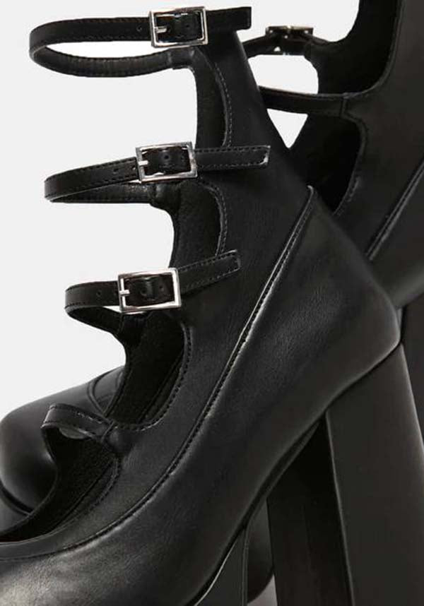 Koi Footwear Gurren Strappy Platform Heels Buy Online Australia