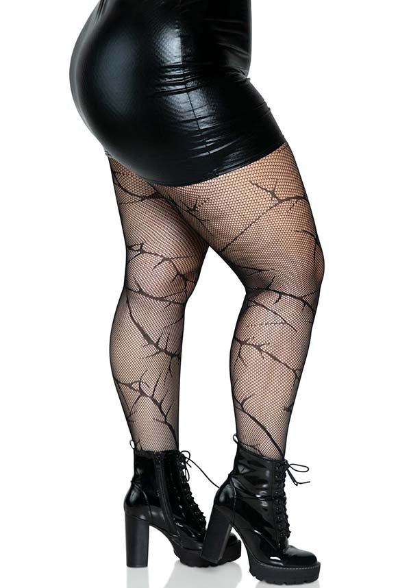 Cracked Fishnet | TIGHTS