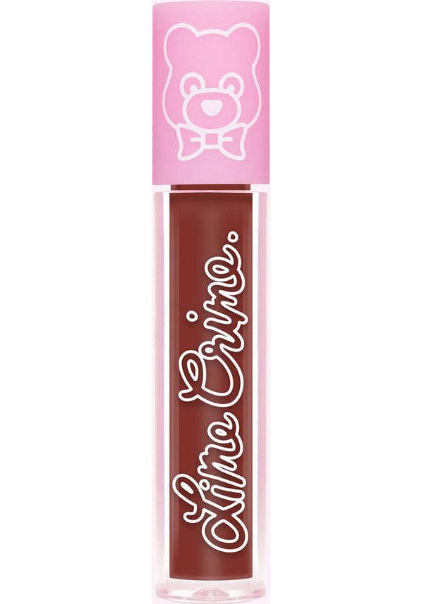 Cola | PLUSHIES SOFT LIQUID LIPSTICK - Beserk - all, brown, clickfrenzy15-2023, cosmetics, discountapp, fp, labelvegan, lime crime, lime crime cosmetics, lip gloss, lips, lipstick, make up, makeup, red, steampunk, vegan