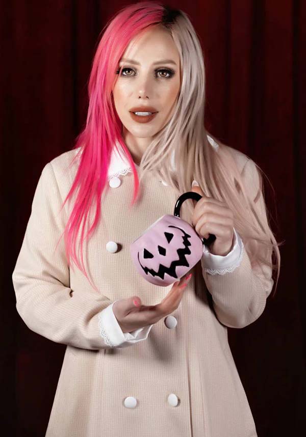 Haunted Hallows [Peculiar Pink] | PUMPKIN MUG