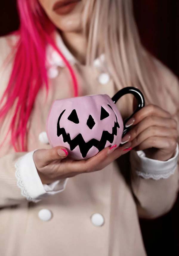 Haunted Hallows [Peculiar Pink] | PUMPKIN MUG