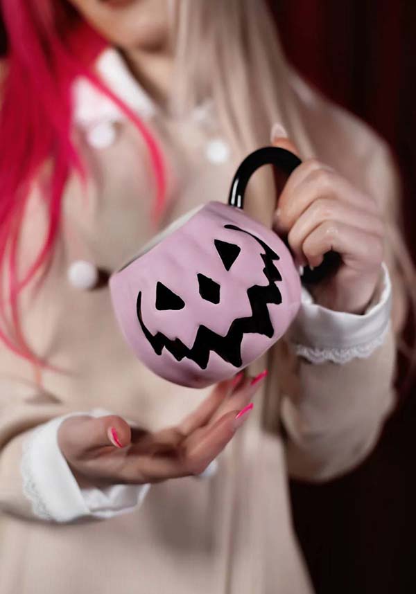 Haunted Hallows [Peculiar Pink] | PUMPKIN MUG