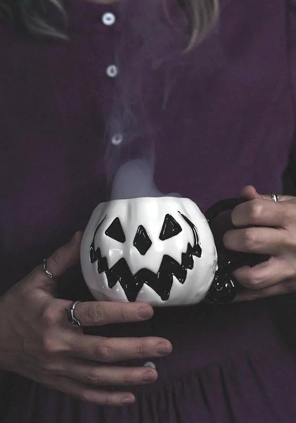 Haunted Hallows [White Pumpkin] | MUG [LIMITED]