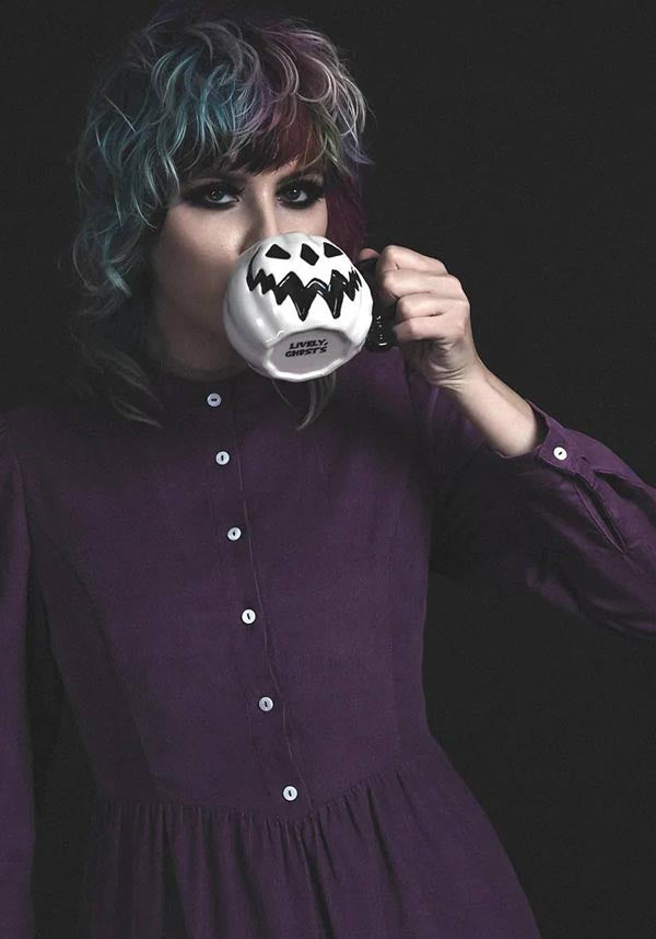 Haunted Hallows [White Pumpkin] | MUG [LIMITED]