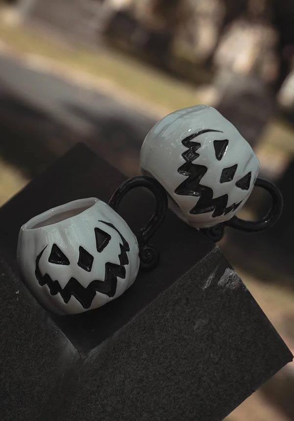 Haunted Hallows [White Pumpkin] | MUG [LIMITED]