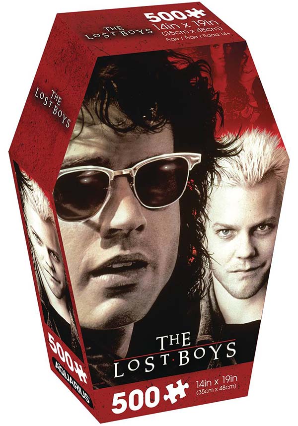 Lost Boys Coﬃn Box | 500 Pc JIGSAW PUZZLE