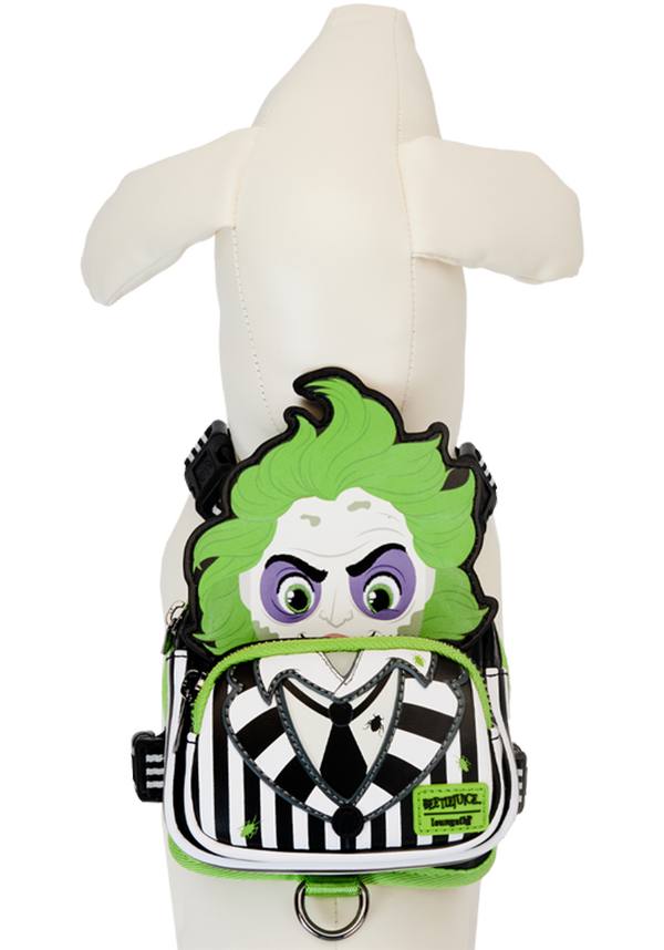 Beetlejuice: Mini Backpack | DOG HARNESS [LARGE]