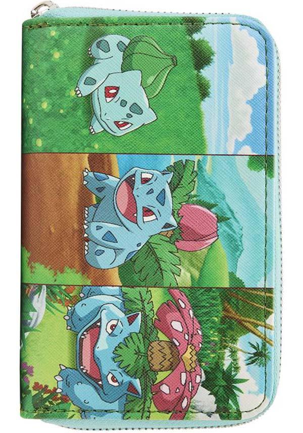 Pokemon Bulbasaur Zip-Around Wallet - Entertainment Earth