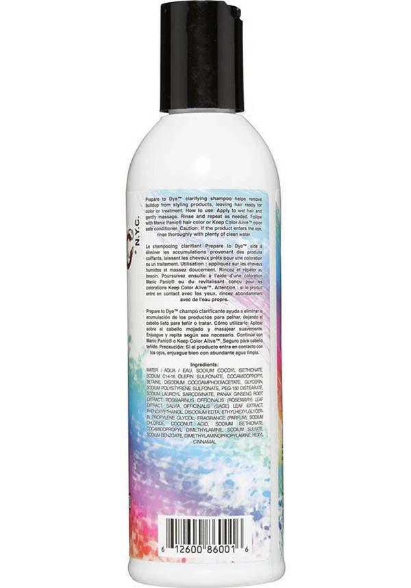 Prepare To Dye | CLARIFYING SHAMPOO - Beserk - all, clickfrenzy15-2023, discountapp, feb21, fp, hair, hair care, hair dye, labelvegan, manic panic, manic panic hair, shampoo, vegan