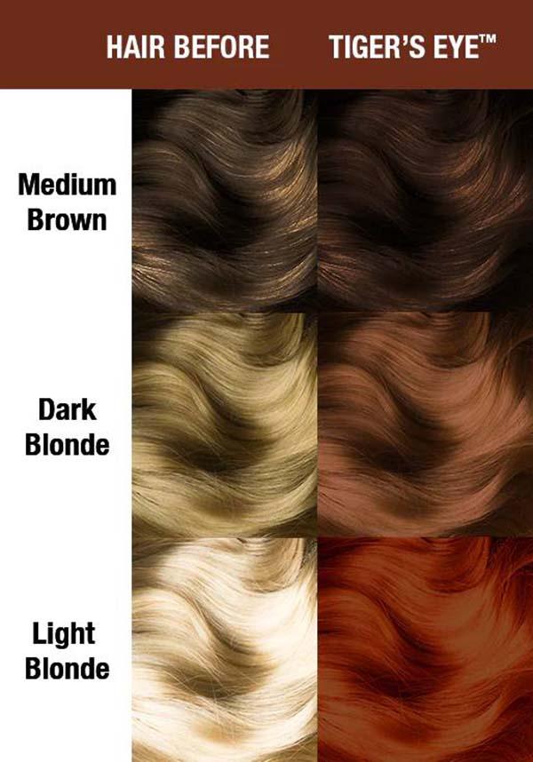 Tiger's Eye | CLASSIC COLOUR - Beserk - all, brown, clickfrenzy15-2023, colour:orange, cosmetics, discountapp, dye, dyes, fp, hair, hair brown, hair color, hair colour, hair colours, hair dye, hair dyes, hair orange, hair red, labelvegan, manic panic, manic panic hair, MP3294, nov21, orange, R171121, red, steampunk, vegan