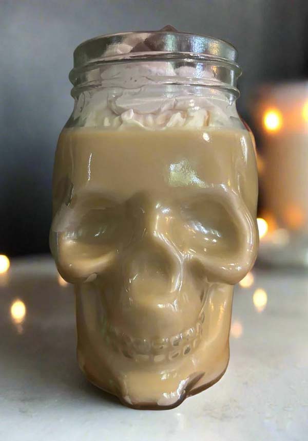 Hazelnut [I Scream] | SKULL JAR CANDLE