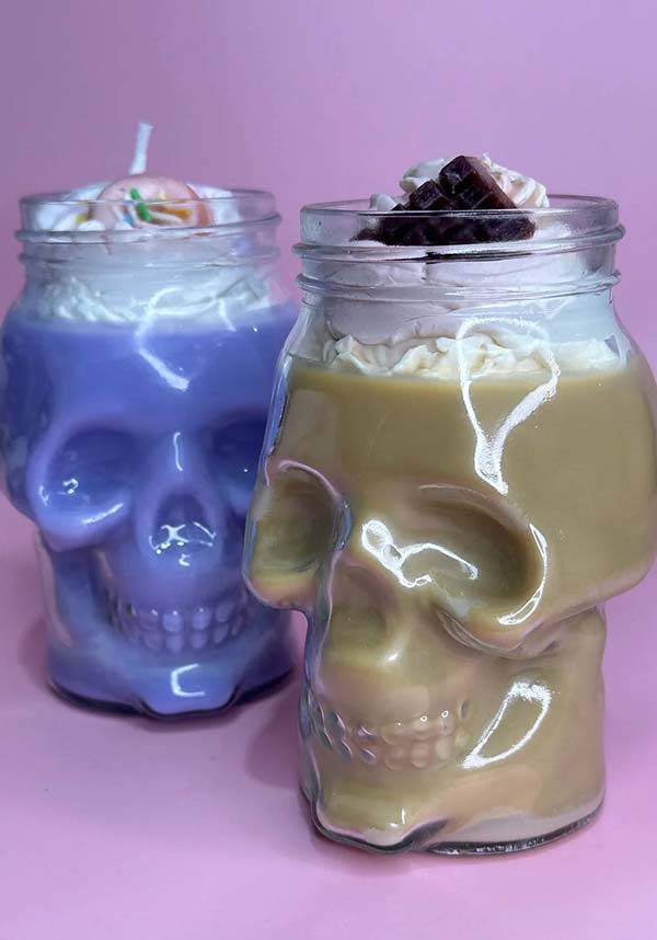 Hazelnut [I Scream] | SKULL JAR CANDLE