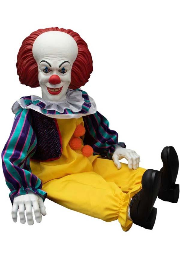 It 1990: Pennywise 18" Roto | PLUSH - Beserk - all, christmas gift, christmas gifts, classic horror, clickfrenzy15-2023, collect, collectable, collectables, cpgstinc, discountapp, fp, gift, gift idea, gift ideas, gifts, googleshopping, halloween collectables, horror, horror movie, IKO425540, ikoncollectables, it, it horror, nov22, penny wise, pennywise, pennywise horror, plush, pop culture, pop culture collectable, pop culture collectables, pop culture homewares, popculture, R031122, RS