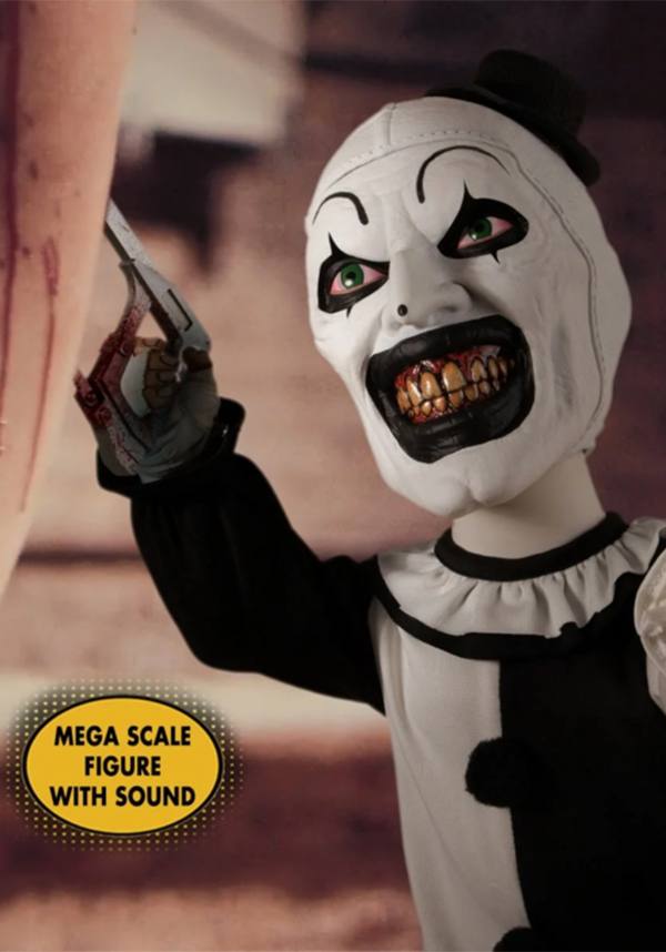 Terrifier: Art The Clown 15&#39;&#39; | MEGA FIGURE