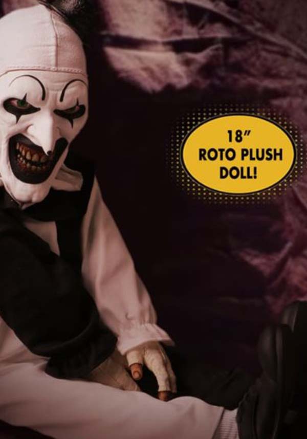 Terrifier: Art The Clown 18&#39;&#39; Roto | PLUSH